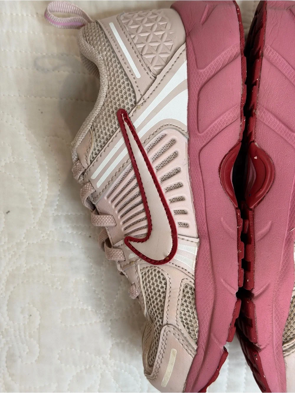 Little Kid's Nike Vomero 5 Silt Red/Silt Red-Peony (HF6999 601) Sz. 1